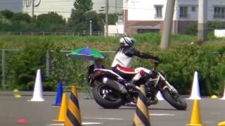 2017年7月30日トライジムカーナRd 2 Nクラス キムさん 2H GSR750