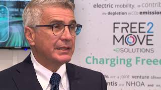 Going Beyond EV Charging – Free2Move eSolutions CEO Roberto Di Stefano @ IAA Mobility