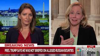 MSNBC: Spanberger Says White House Must Denounce Threats Against Those Who Defend this Country