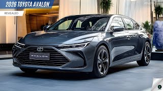 New 2026 Toyota Avalon Revealed - some major improvements to keep up with the times!