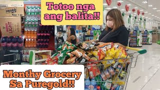 Sari Sari Store Business|| Monthly Groceries sa Puregold + Priced Increase ng Softdrinks!!