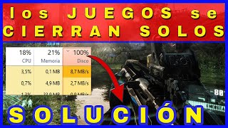 Como SOLUCIONAR el ERROR de que los JUEGOS SE CIERRAN en PC | La Pantalla se Congela en Juegos