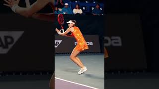 Coolest player of the YEAR? Elena Rybakina WTA FINALS #viral