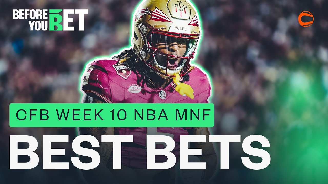 CFB WEEK 10 PICKS WITH BRAD POWERS MNF & NBA BEST BETS | BEFORE YOU BET ...