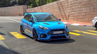 LOUD Ford Focus RS with Custom Exhaust - Revs & Accelerations