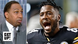 Stephen A. calls out Antonio Brown for treatment of Mike Tomlin, Steelers | Get Up!
