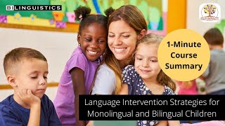 ASHA CEUs on Language Intervention Strategies