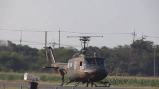 【エアショー】 笠岡 大空と大地のカーニバル 自衛隊UH-1ヘリコプター (Kasaoka Air Show 2016) 【FHD】