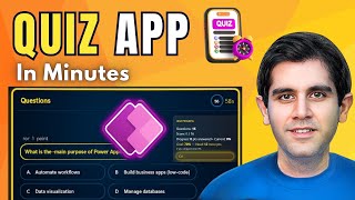 Power Apps QUIZ App in Minutes