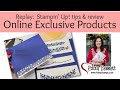 Product Review of Stampin' Up! Online Exclusive products March 2023