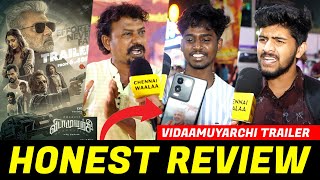 என்ன Da பண்ணி வச்சிருக்கீங்க?!? | Vidaamuyarchi Trailer Honest Public Reaction | Thala Ajith | CW!