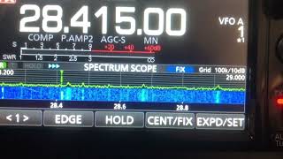 Working W8ALP in  USA with 10W QRP From Melbourne Australia￼ ￼on 10m 28mhz