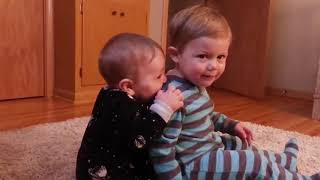 Fun And Fails Baby Siblings Playing Together || Cute Babies Sibling Playing Together || Cute Babies