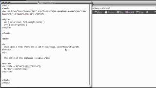 JS 4U 112: The attr() Function in JQuery