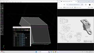 國立虎尾科技大學機械設計工程系 - 電腦輔助設計與實習 - 題目三: 41223235