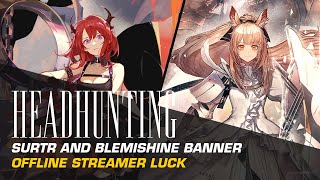 Hell and Heaven Banner - Pulls for Surtr and Blemishine | Arknights
