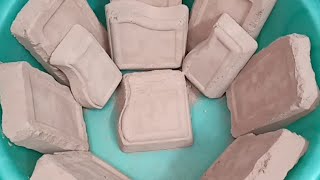 Soft Crunchy Pink 💗 Dirt Dry Crumbling \u0026 Powder Play ASMR