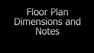 DFT24 Floor Plan Dimensions and Notes