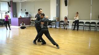 Nicolas \u0026 German Filipeli Tango Workshop 2 - 2022 Mar 12