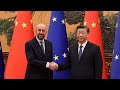 Charles Michel alla Cina: 