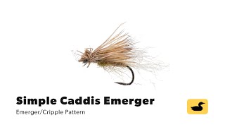 Fly Tying Tutorial: Hogan's Simple Caddis Emerger