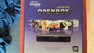 Open Box s10 FTA (Free To Air Satellite)HD PVR