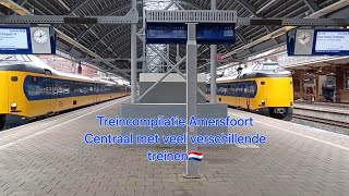 Treinencompilatie Amersfoort Centraal 21 oktober II the trains at Amersfoort Central Station deel 2