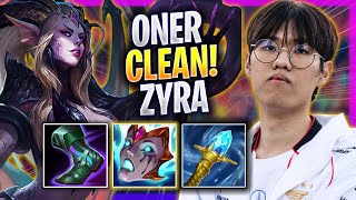 ONER IS SUPER CLEAN WITH ZYRA! - T1 Oner Plays Zyra JUNGLE vs Viego! | Season 2025