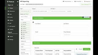 Form Builder Tour