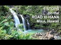 5 Stops on the Road to Hana! Maui, Hawaii