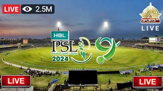 🔴 PSL Live Match Today | Psl Live  Streaming | Psl Ptv Sports Live | Pakistan Super League 2024