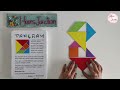 how to make tangram numbers