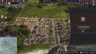 Let's try Anno 1800! I would like to get good at this eventually.