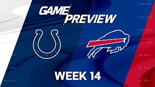 Indianapolis Colts vs. Buffalo Bills | NFL Week 14 Game Preview