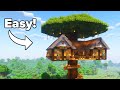 Minecraft: How to Build a Treehouse | Tutorial🏠