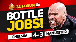 United Threw it Away! Chelsea 4-3 Man Utd | LIVE Fans Forum