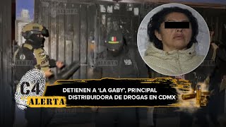 Detienen a ‘La Gaby’, líder de banda de extorsionadores y narcomenudistas en CdMx