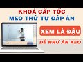 Mẹo Thứ Tự Đáp Án 600 Câu Hỏi Thi Bằng Lái Xe - HẠNG B1, B2, C | BẢO ĐẢM ĐẬU 100%