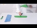 Green Microfiber Spray Mop Install Video