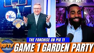 CP The Fanchise Talks Knicks Game 1 Thriller & Sixers Game 2 Adjustments | PIX 1