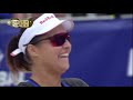 women s most dramatic rallies of all time highlights from the beach volleyball world