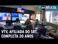 VTV, afiliada do SBT nas regiões de Campinas e Santos, comemora 20 anos | SBT Brasil (05/04/22)