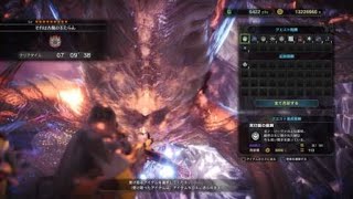 MHW　歴戦王ゼノ・ジーヴァ　ヘビイボウガン 賊　7分9秒38