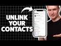 How To Unlink Two Contacts On iPhone 2026 (Step-By-Step Tutorial)