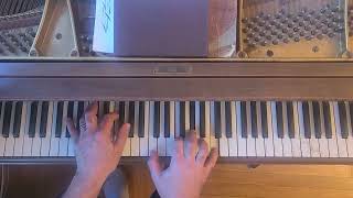 How to play 'Maxine' Intro by Donald Fagen (really Greg Phillinganes)