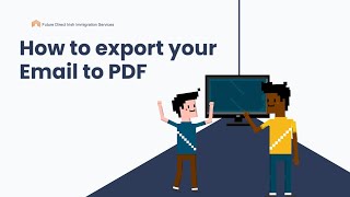 Export your email to a PDF file under one minute!