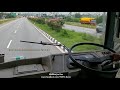 cabin ride in hanmakonda to hyderabad tsrtc super luxury part 2 of 4 warangal bus