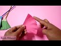 cara membuat origami sapu how to make origami broom