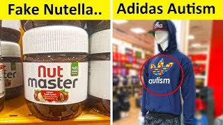 The Weirdest Fake Brands Fails..