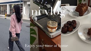 - vlog - お家カフェ open🏠 ｜パウンドケーキとカヌレ作り｜大阪カフェ｜美容day